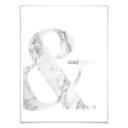Plakat - Marble Ambersand