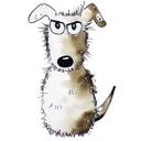 Muursticker Hagenmeyer – Klein Hondje
