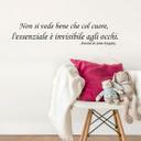 Wallsticker - Non si vede bene che col cuore