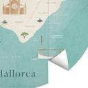 Tapet cirkel Rivers - Mallorca - vliesetapet/selvklæbende non-woven tapet