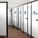 Sticker mural Symboles de toilettes