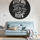 Selbstklebende Vlies Fototapete - Star Wars Help Me Obi Wan - 125 x 125 cm