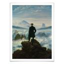 Póster Friedrich - El vagabundo sobre el mar de niebla