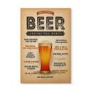 Cuadro de madera Cómo pedir una cerveza en todo el mundo