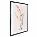 Póster Cerezos en flor color melocotón - Kubistika