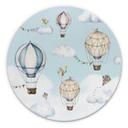Tableau sur alu-Dibond rond Oliver Robins - Ballon Bonanza