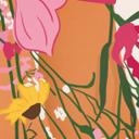 Fototapet sokkekærlighed møder flower power - Mokate