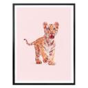 Plakat - Loose - Glitter tiger