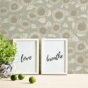 A.S. Création New Life Papier peint floral , Beige, Gris 