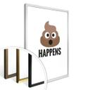 Póster - Emojione - Shit happens