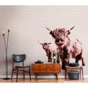 Livingwalls papier peint photo ARTist Highland Cows