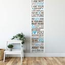 Wallsticker -  I am not your friend - I am your parent