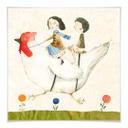Poster - Loske - Poule en voyage
