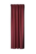 Homing Fertigschal mit verdeckten Schlaufen Galdin bordeaux -  2,45 x 1,4 m