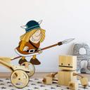 Muursticker Wickie en de Viking