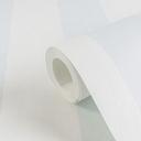 Papel pintado a rayas azul claro blanco - Papel no tejido rayas para habitaciones infantiles & más