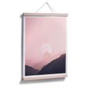 Póster Amanecer rosa
