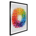 Póster Fedrau - Rueda de colores