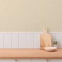 Enkelt tapet med linnedlook creme beige gul - almindeligt tapet - struktureret tapet med afskalning og klæbning