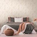 Papel pintado moderno de tejido-no tejido mármol beige oro - papel pintado con efecto metálico