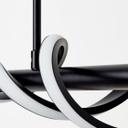 Pendelleuchte Alexander, schwarz, 150 x 95,5 cm, Pendellampe