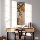 Póster de tela Mucha - La Pluma - Panorama