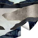 Fotomural SpaceFrog Designs - Lago de montaña - Redondo - Papel pintado autoadhesivo/no tejido