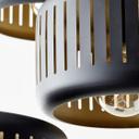 Pendelleuchte Silvio, gold, 120 x 52 cm, Metall Pendelleuchte