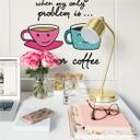 Zelfklevende Poster - Tea or Coffee