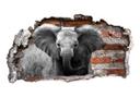 3D Wallsticker Jumbo den lille elefant