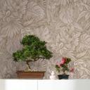 non-woven tapet beige blomstret til stue soveværelse tapet marburg