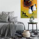 Zelfklevende Poster - Kandinsky - Green and Red