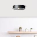 Deckenleuchte Miriam, schwarz, Ø 31 cm, Metall Moderne Deckenlampe