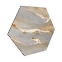 Hexagon Dibond Gyldent sand - Purina-Purite
