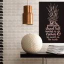 Aluminium Dibond Kopereffect - Be a Pineapple