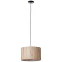 Pendelleuchte Valentin, braun, 120 x 35 cm, Seegras Pendellampe