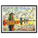 Póster Zamart - Kandinsky y los molinos de viento holandeses
