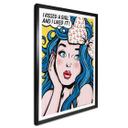 Póster Tohmé - Besé a una chica