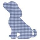 Sticker mural - Chiot 01