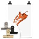 Affiche - Yoga-renard 01