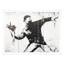 Plakat - Banksy - Flower Thrower