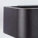 Außenwandleuchte Ida, schwarz,5 x 22 cm, Metall Außenleuchte