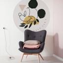 Selvklæbende tapet - Mickey Modern Art - 125 x 125 cm