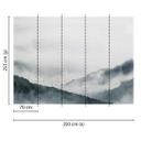 Designwalls i grå og sort 0photowaller Designwalls non-woven tapet GloomyLandscape fugle natur