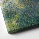 Lienzo Monet - Mujer con sombrilla - Madame Monet y su hijo