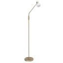 Stehleuchte Malou, gold, 140 x 22,5 cm, Glas Stehlampe