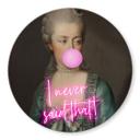 Glasbillede - Marie Antoinette: I never said that - Grace Digital Art