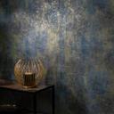 Non-woven tapet SHINY CONCRETE Elle Decoration 4, blå