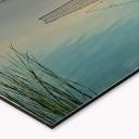 Revêtement pour cuisine - Alu-Dibond - Coucher de soleil sur le lac