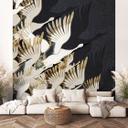 Fototapet Flyvende traner - SpaceFrog Designs